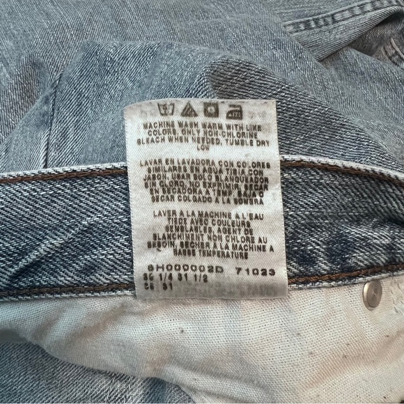 Vintage Lee Riders Blue Jeans Women’s 18M Thick Denim USA Made - Picture 5 of 7